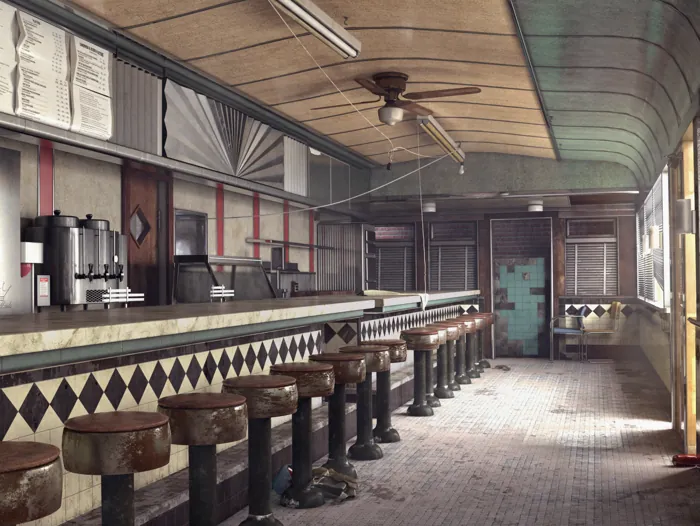 Diner render / 02