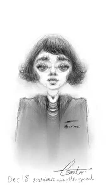 An imagined portrait is tested through a delicate balance of light and shadow.