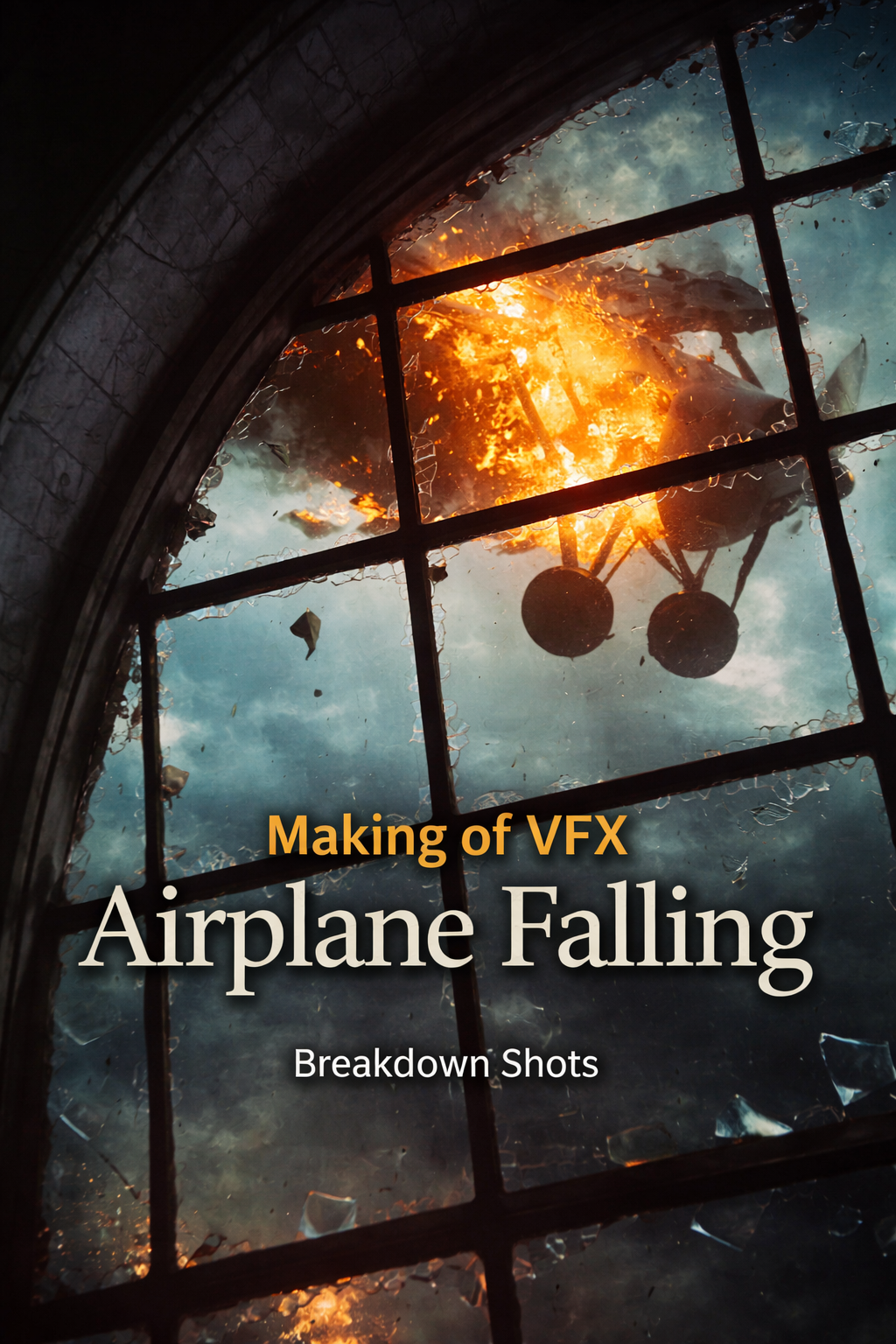airplane falling vfx